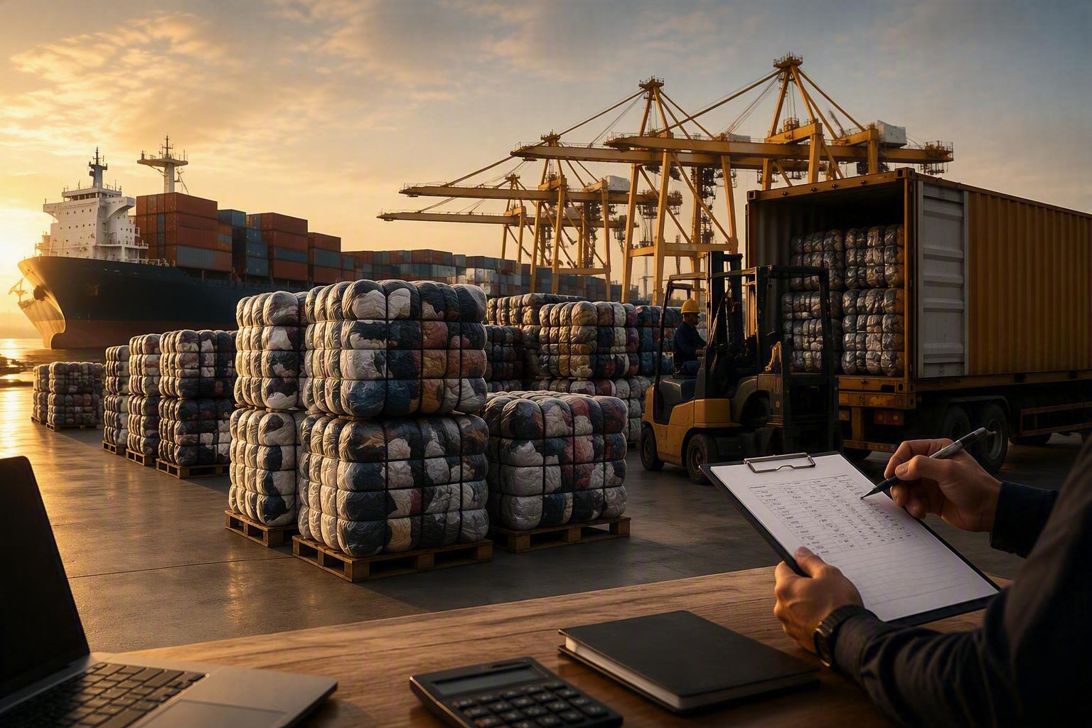 Bulk used clothing export – consignment orders and long-term contracts for wholesale buyers